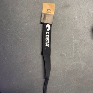 NWT Costa croakies black and white